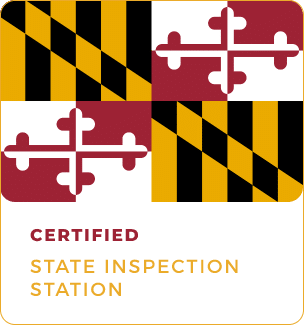 Maryland Certified State Inspection Station logo