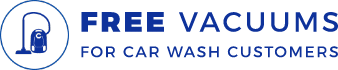 Free vacuums for car wash subsriptions